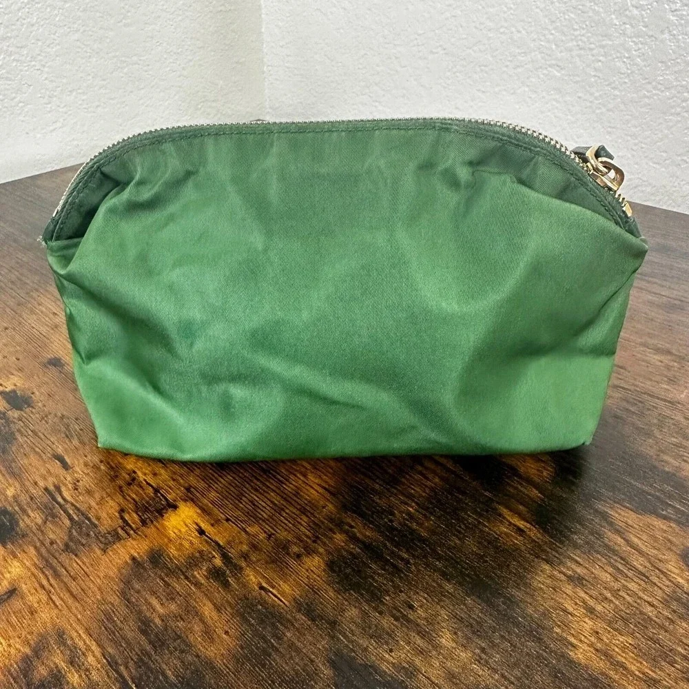 Prada Green Tessuto Cosmetic  Pouch with Certificate of Authenticity - Picture 4 of 16